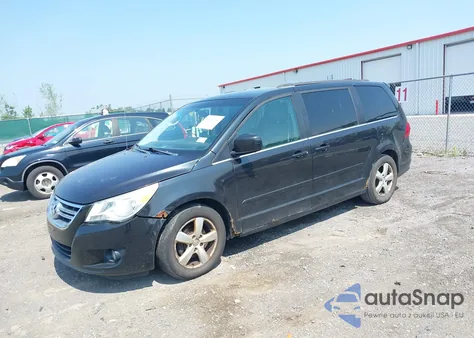 2011 Volkswagen Routan Se from USA, damaged, VIN 2V4RW3DG5BR670740